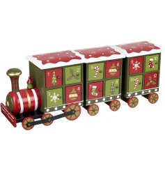FESTIVE ADVENT CALENDAR TRAIN