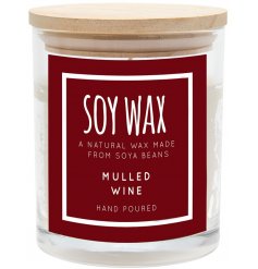 MULLED WINE SOY WAX CANDLE - MEDIUM