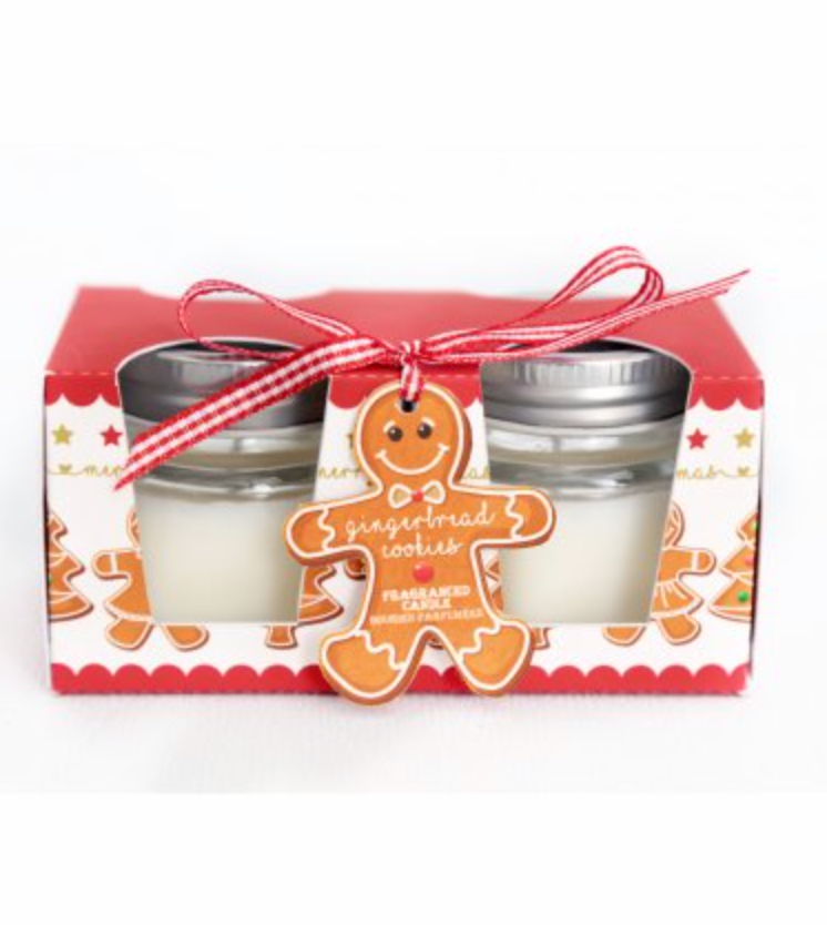 GINGERBREAD JAR CANDLES