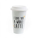 A Whole Latte Travel Mug