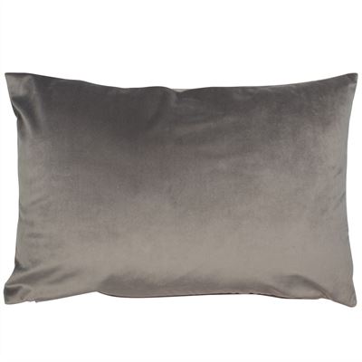Malini Luxe Rectangle Grey Cushion