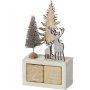 REINDEER SCENE COUNTDOWN 18CM