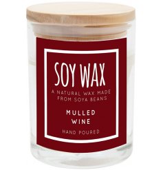 MULLED WINE SOY WAX CANDLE - SMALL