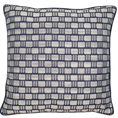 Malini Will Navy Cushion