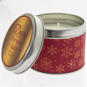 Desire Candle In Tin Pumpkin Spice 7cm