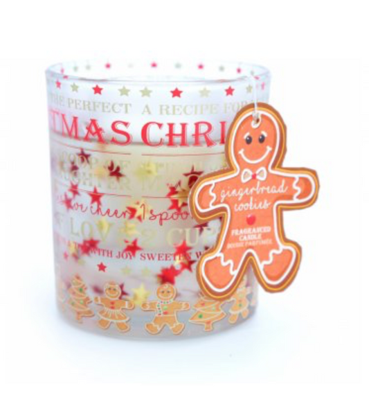SMALL GINGERBREAD GEL CANDLE